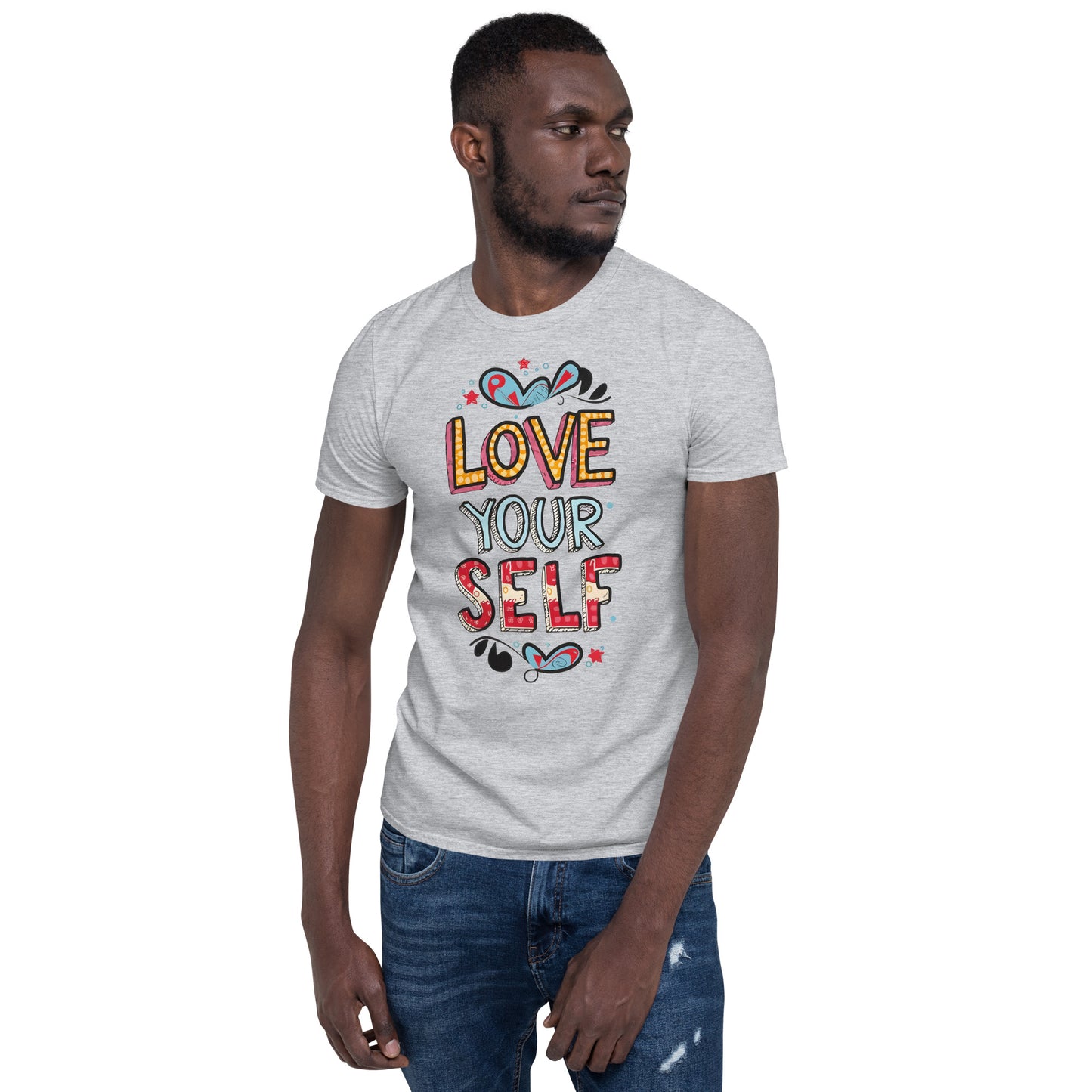 Love Yourself Valentine's Day Short-Sleeve Unisex T-Shirt