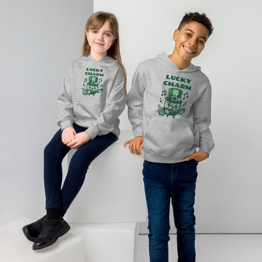 Lucky Charm St. Patrick's Day Kids fleece hoodie