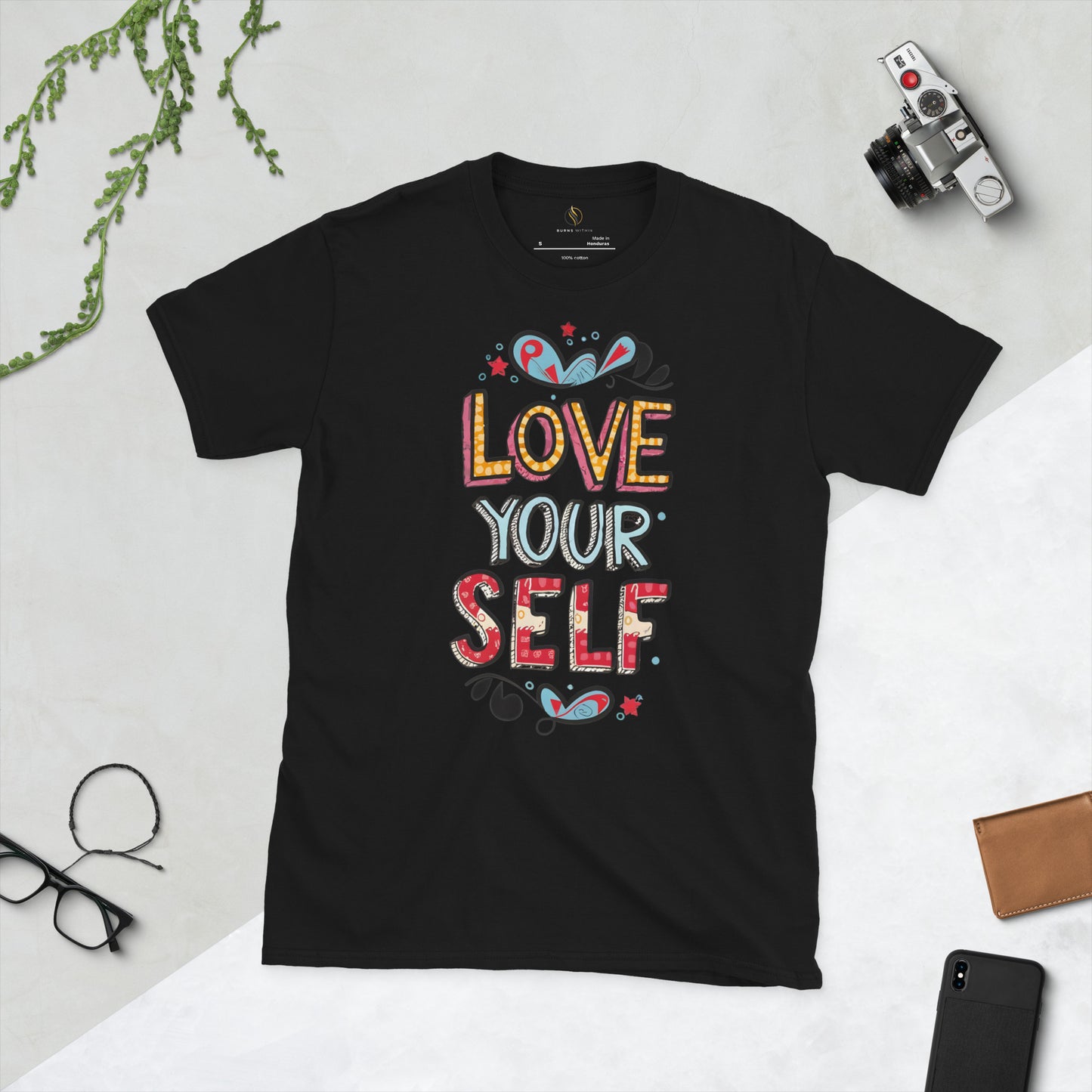 Love Yourself Valentine's Day Short-Sleeve Unisex T-Shirt