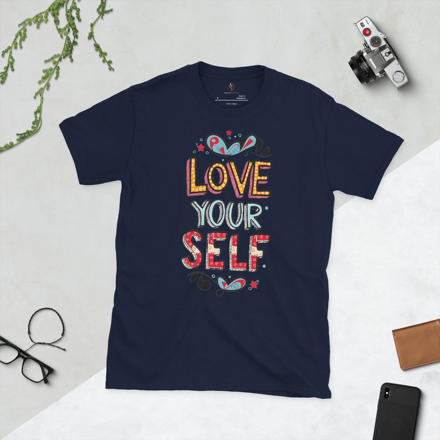 Love Yourself Valentine's Day Short-Sleeve Unisex T-Shirt