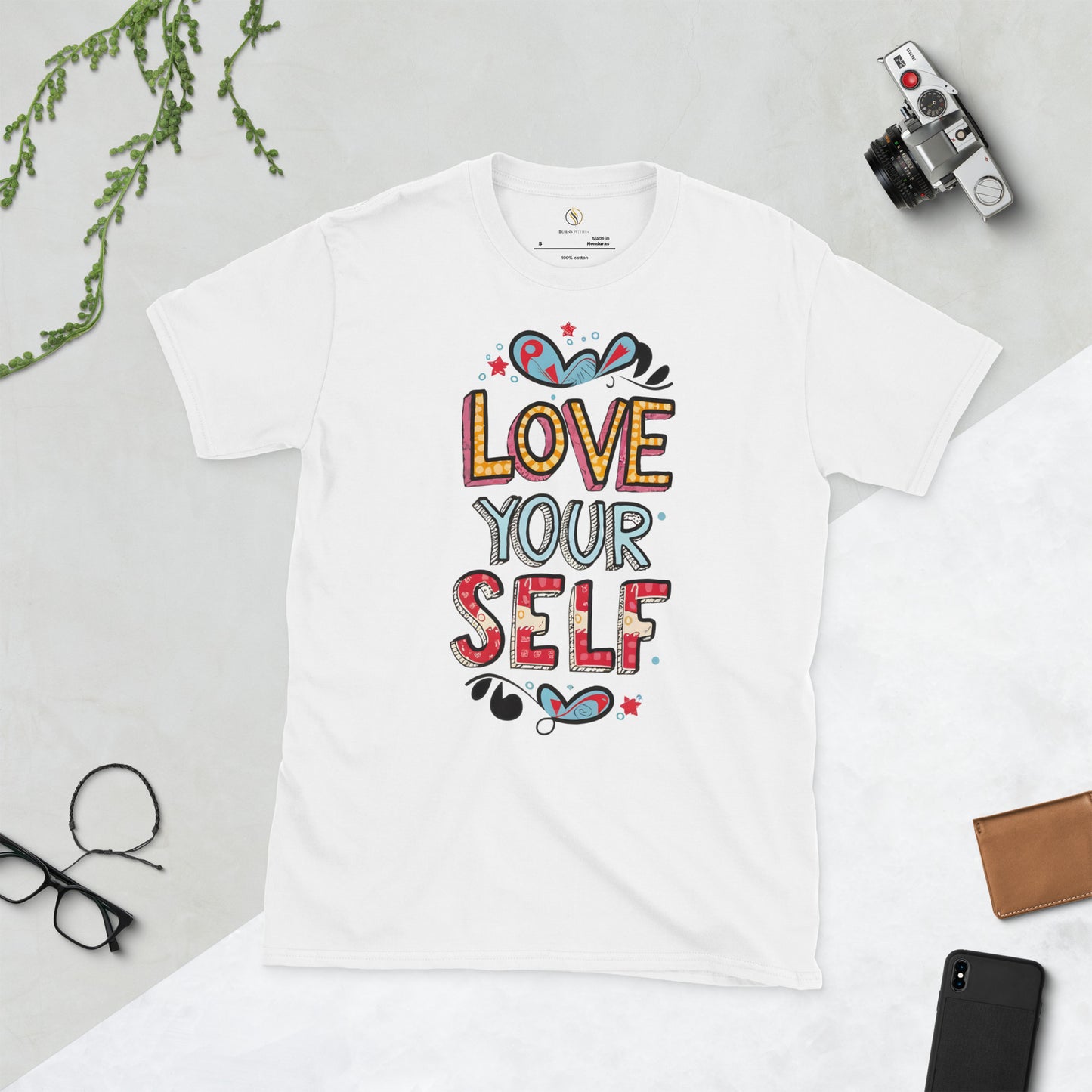 Love Yourself Valentine's Day Short-Sleeve Unisex T-Shirt