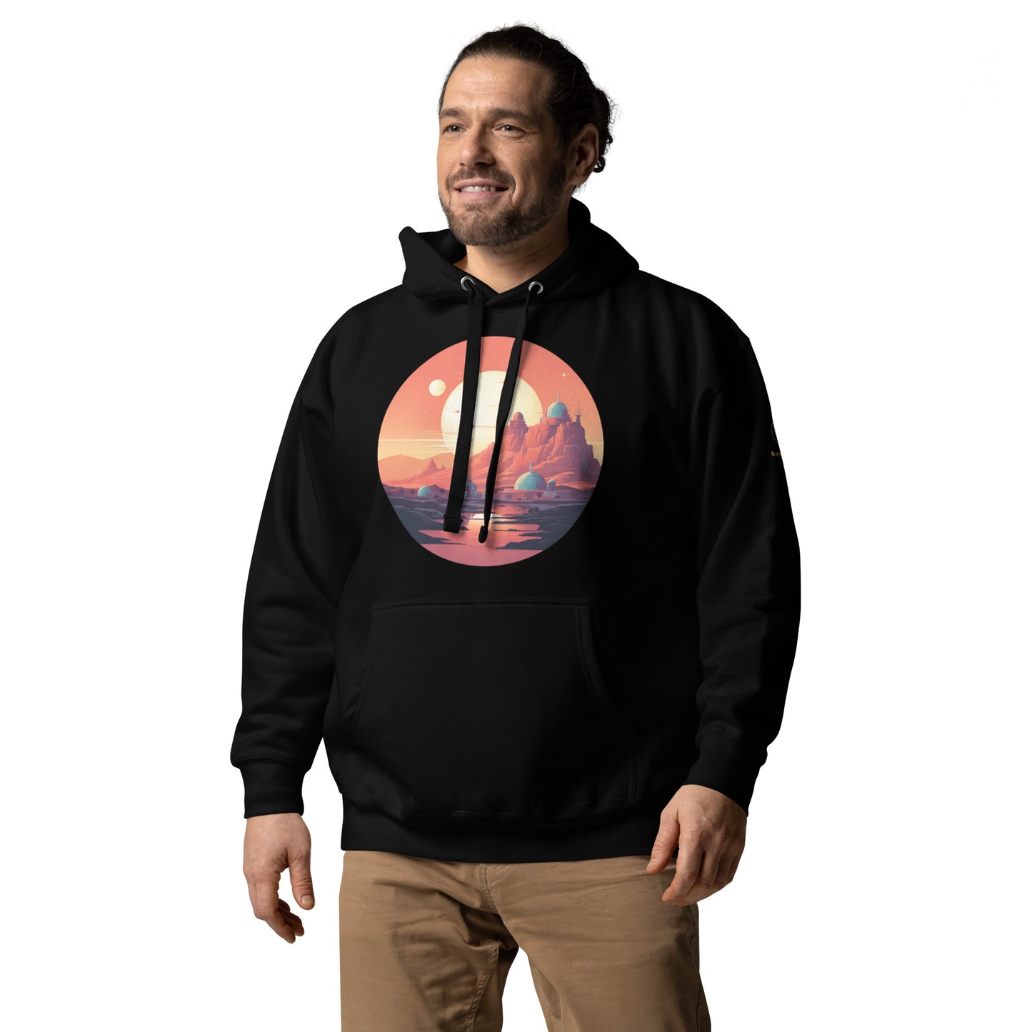 Desert Planet in a Far Away Galaxy Unisex Hoodie Var3