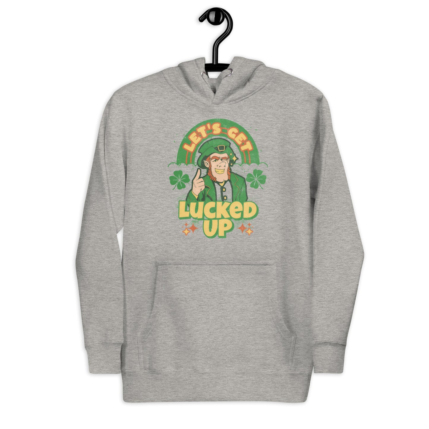 Let's Get Lucked Up St. Patrick's Day Unisex Hoodie