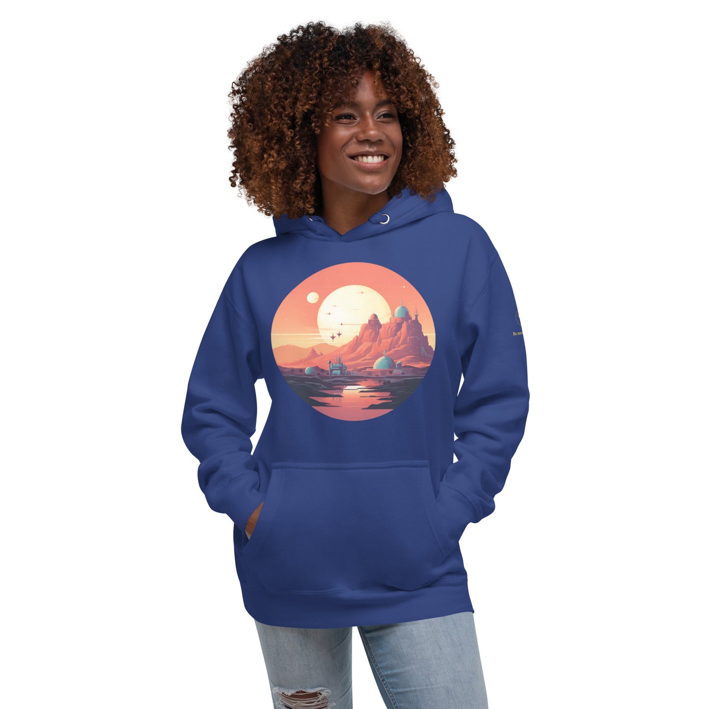 Desert Planet in a Far Away Galaxy Unisex Hoodie Var3