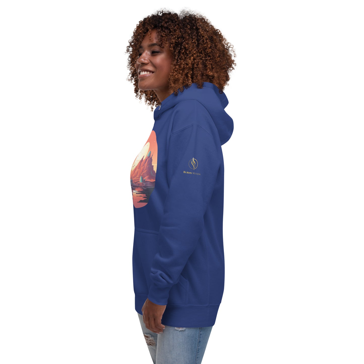 Desert Planet in a Far Away Galaxy Unisex Hoodie Var3