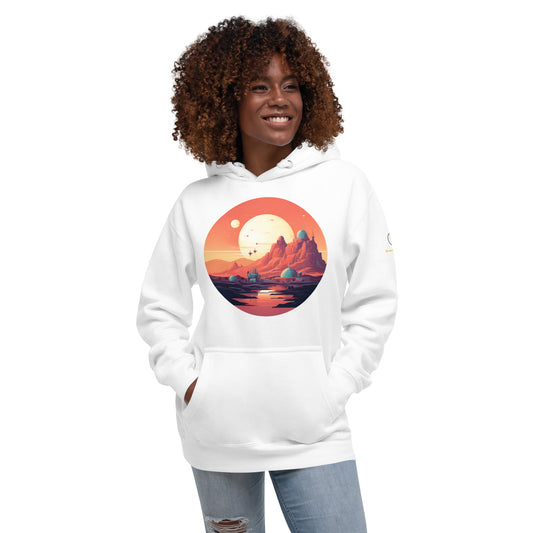 Desert Planet in a Far Away Galaxy Unisex Hoodie Var3