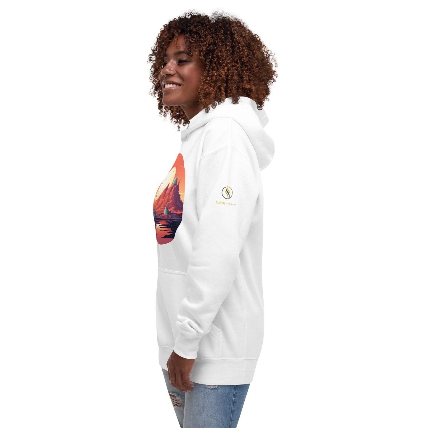 Desert Planet in a Far Away Galaxy Unisex Hoodie Var3