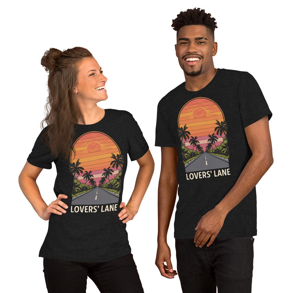 Lovers' Lane Valentine's Day Unisex T-shirt