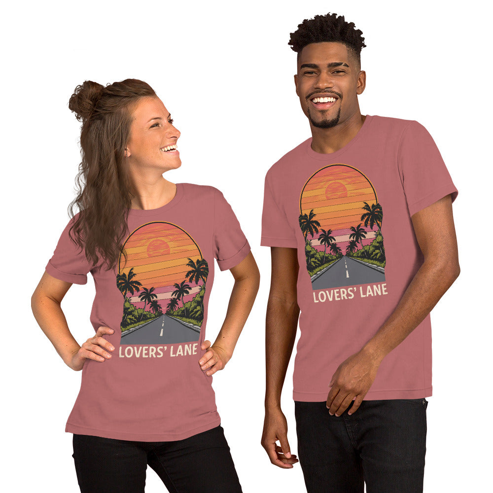 Lovers' Lane Valentine's Day Unisex T-shirt