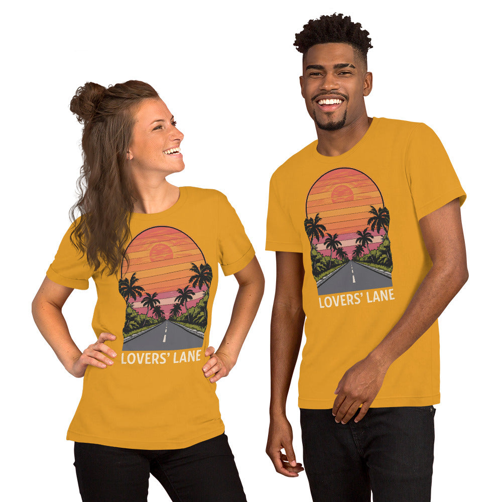 Lovers' Lane Valentine's Day Unisex T-shirt