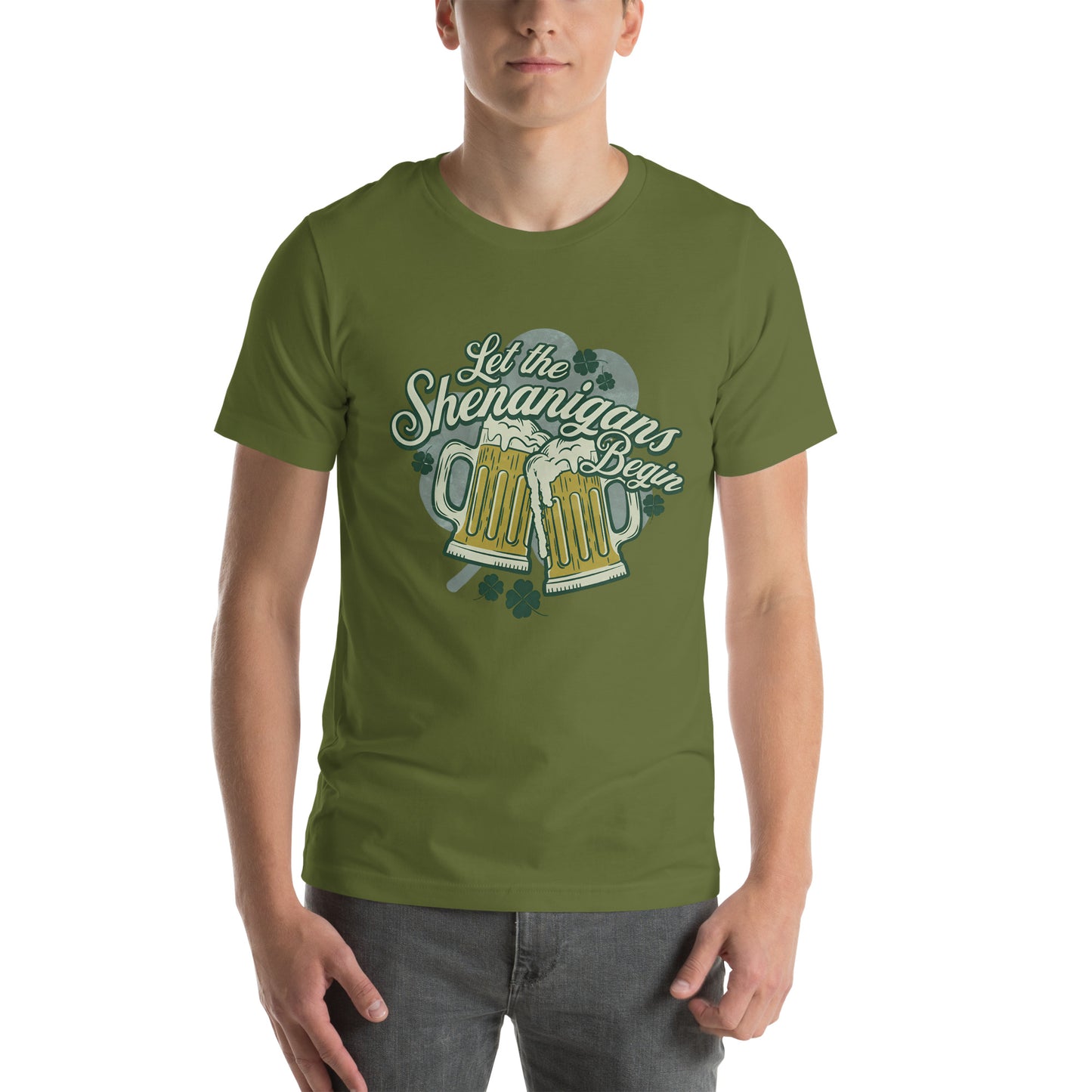 Let The Shenanigans Begin St. Patrick's Day Unisex Unisex t-shirt