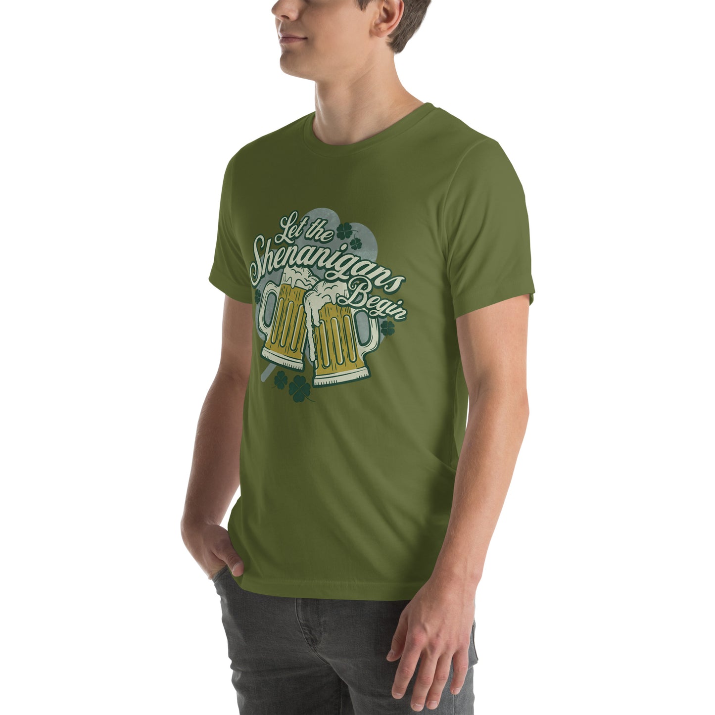 Let The Shenanigans Begin St. Patrick's Day Unisex Unisex t-shirt