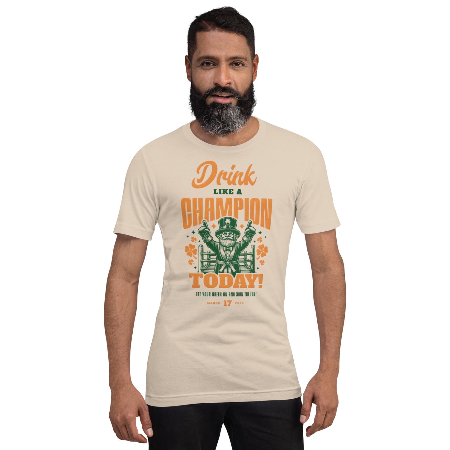 Drink Like a Champion Today St. Patrick's Day Unisex t-shirt