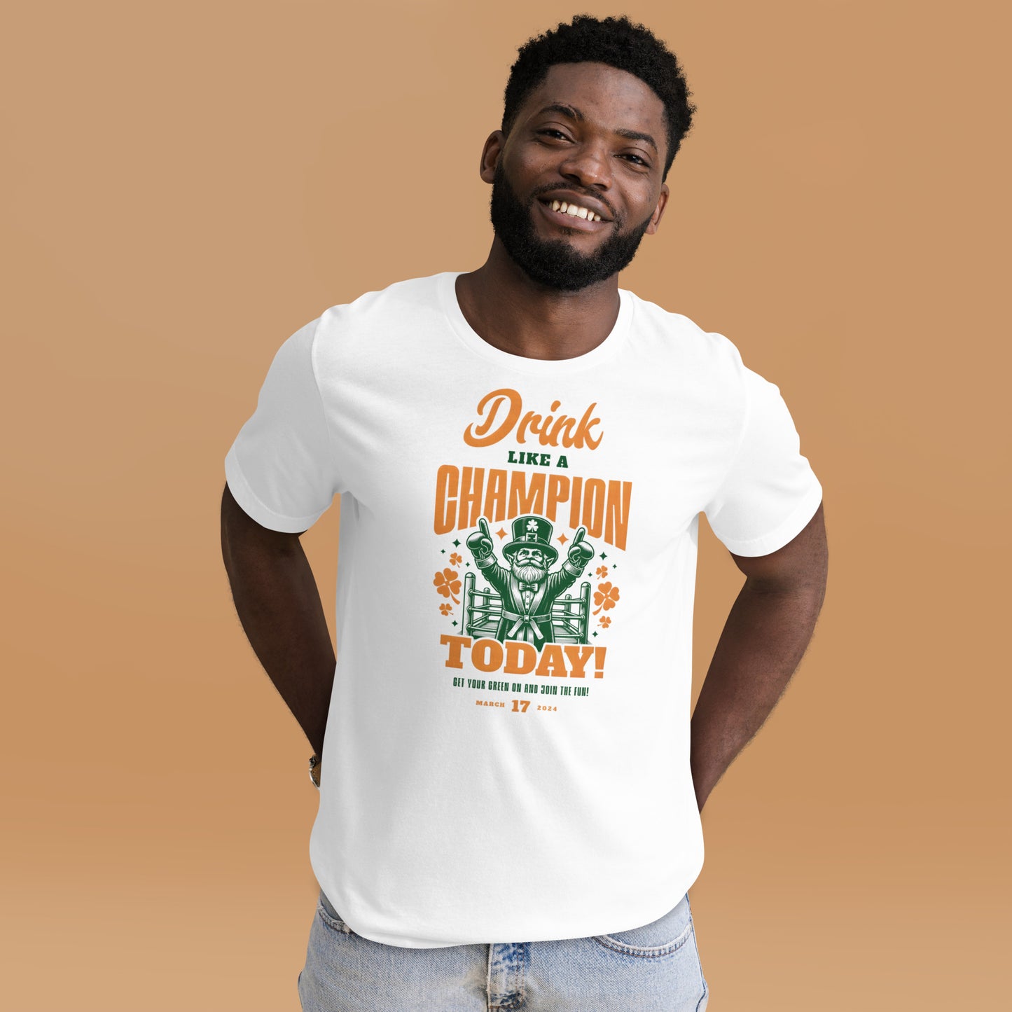 Drink Like a Champion Today St. Patrick's Day Unisex t-shirt