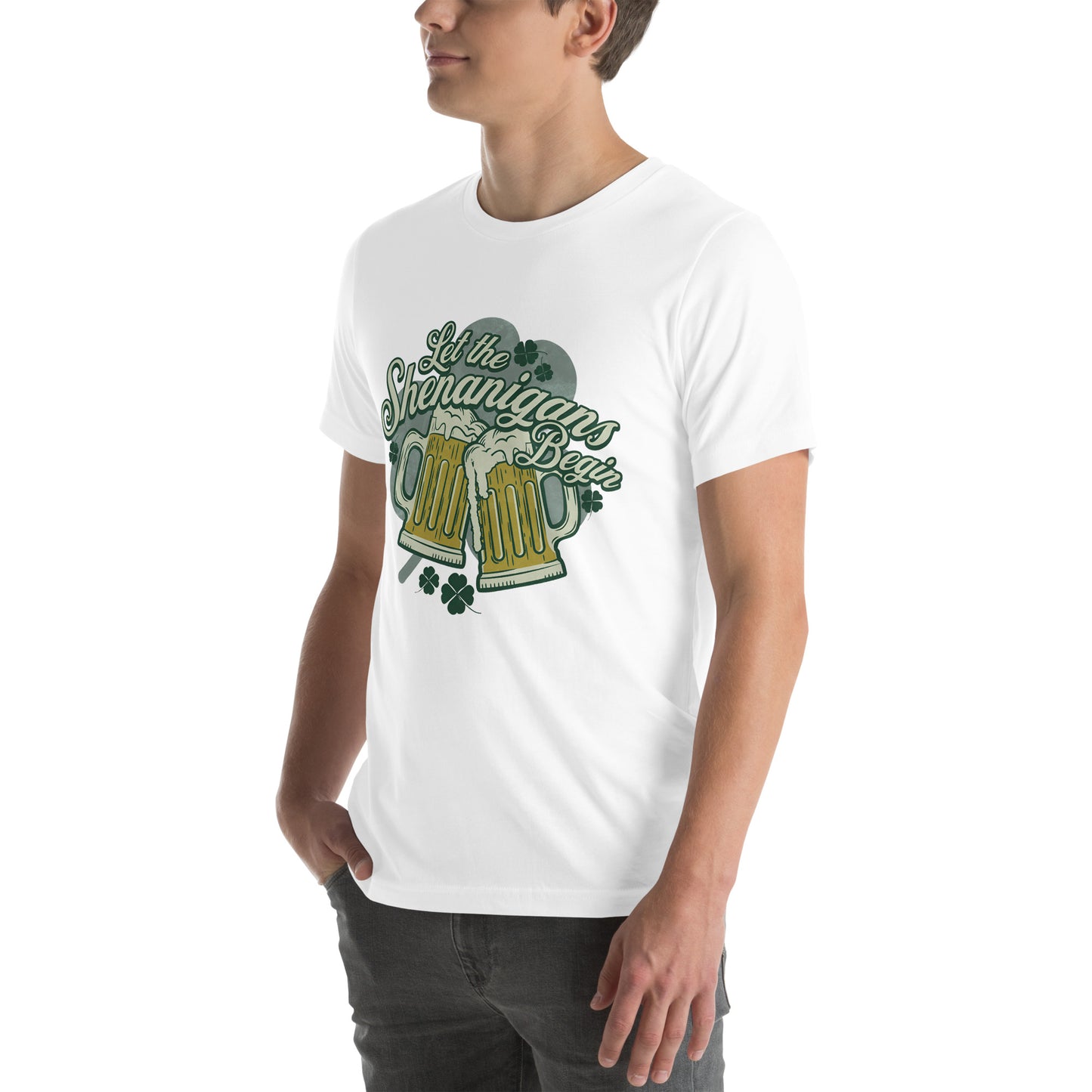 Let The Shenanigans Begin St. Patrick's Day Unisex Unisex t-shirt