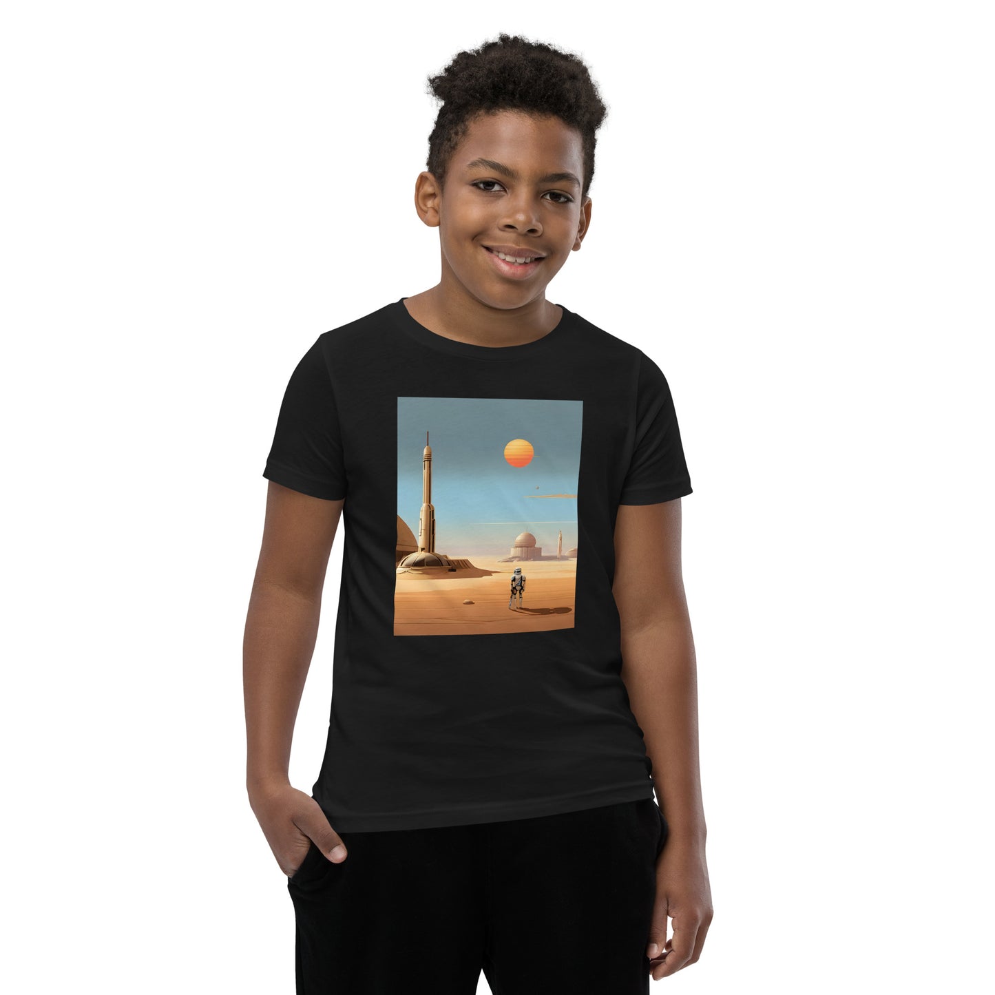 Lone Survivor on a Desert Planet in a Galaxy Far Away Youth T-Shirt