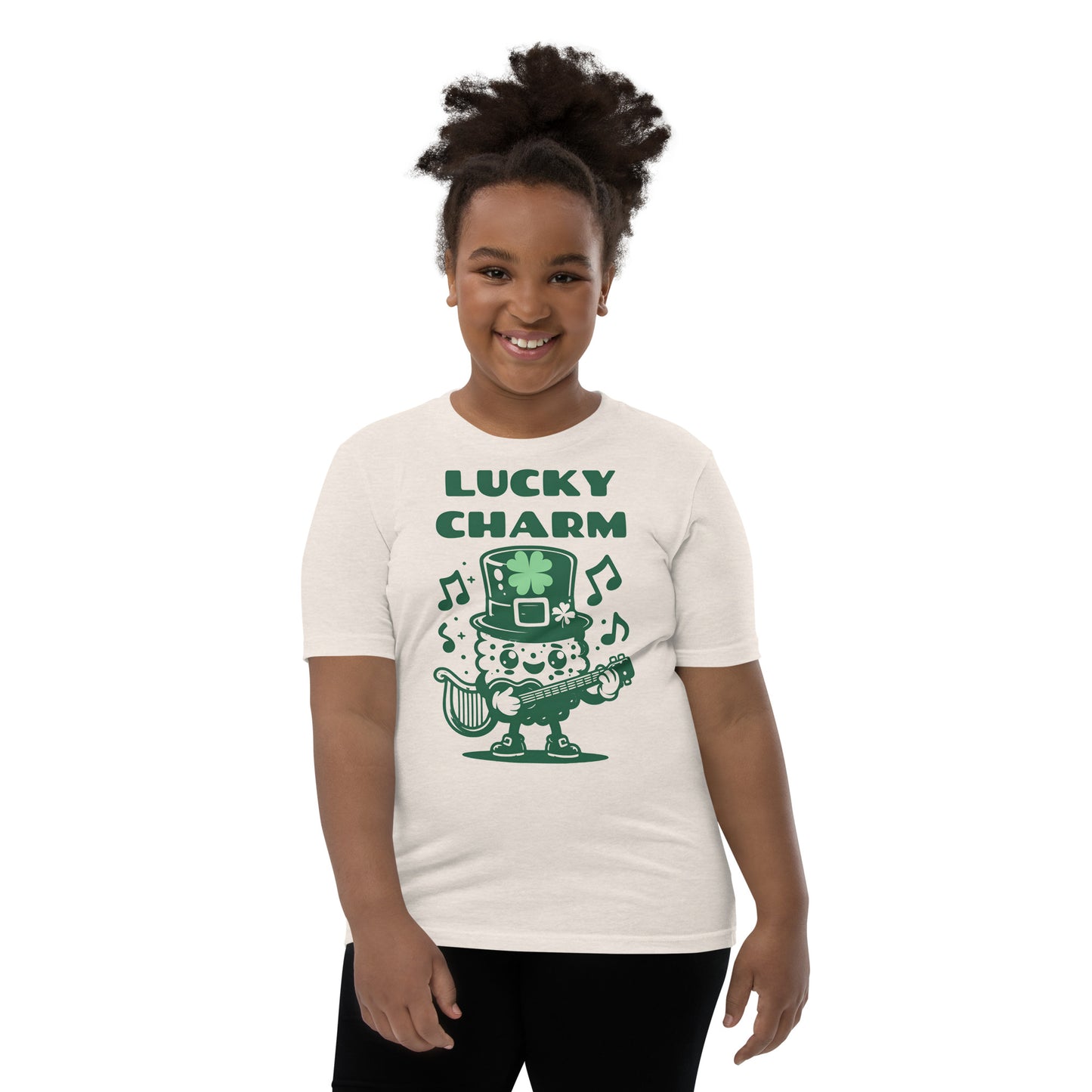 Lucky Charm St. Patrick's Day Youth Short Sleeve T-Shirt